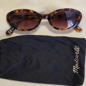 Madewell Russell Oval Sunglasses